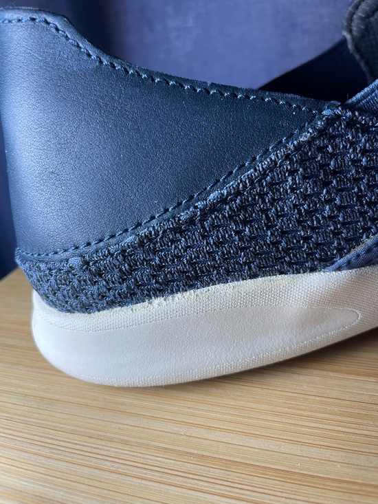 OluKai Alapa Slip On 10396-VIDE Navy Blue Knit Mesh Casual Shoes Sz 13 EUC! main image 11
